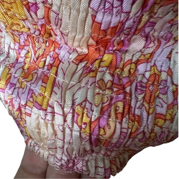 ZARA Paisley Print Crop Top Size Small NWT - Picture 9 of 15